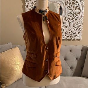 D&G  Rust  Velvet Vest.